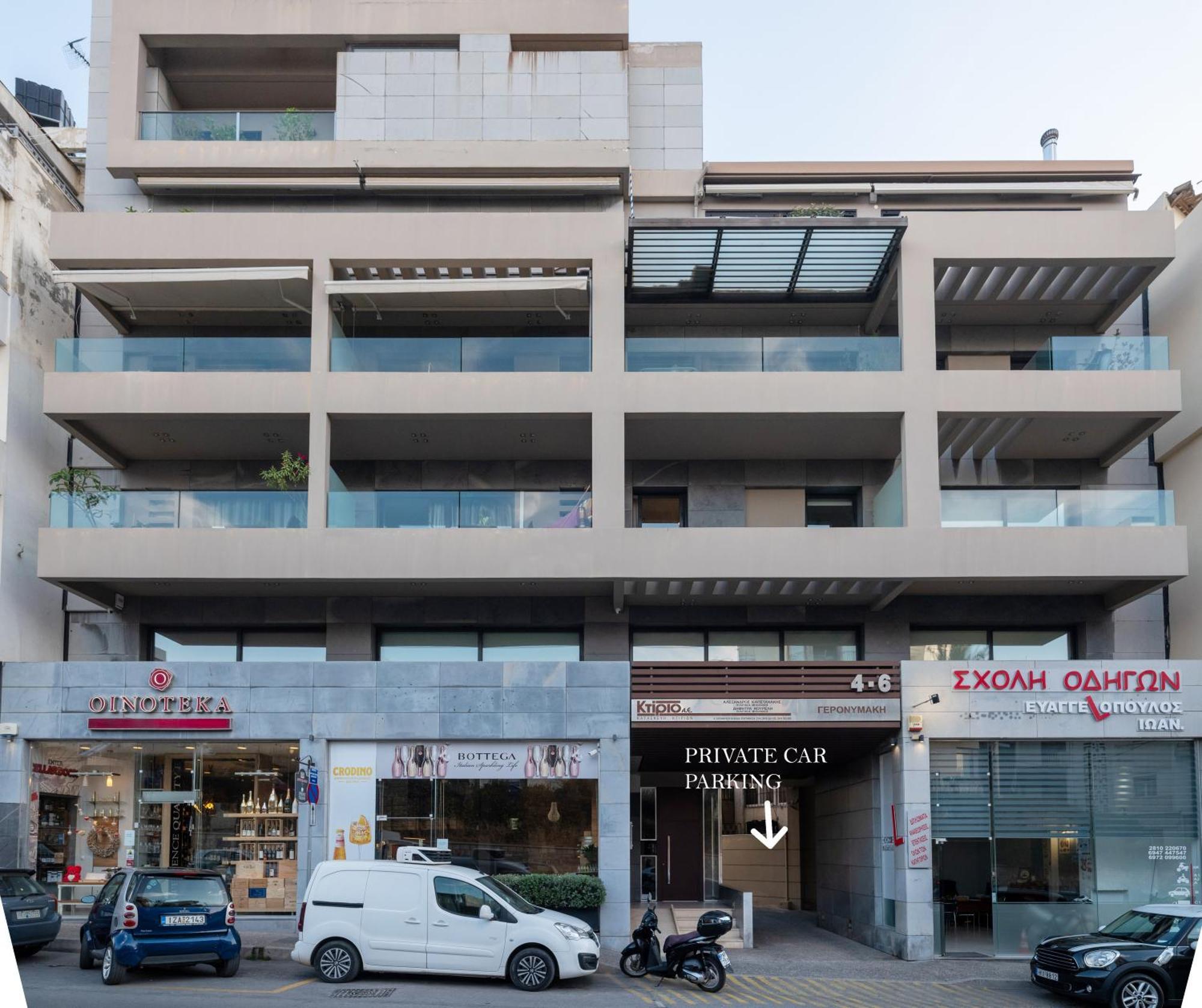 Onyx City Center Apartment With Parking Ηράκλειο Κρήτης Εξωτερικό φωτογραφία